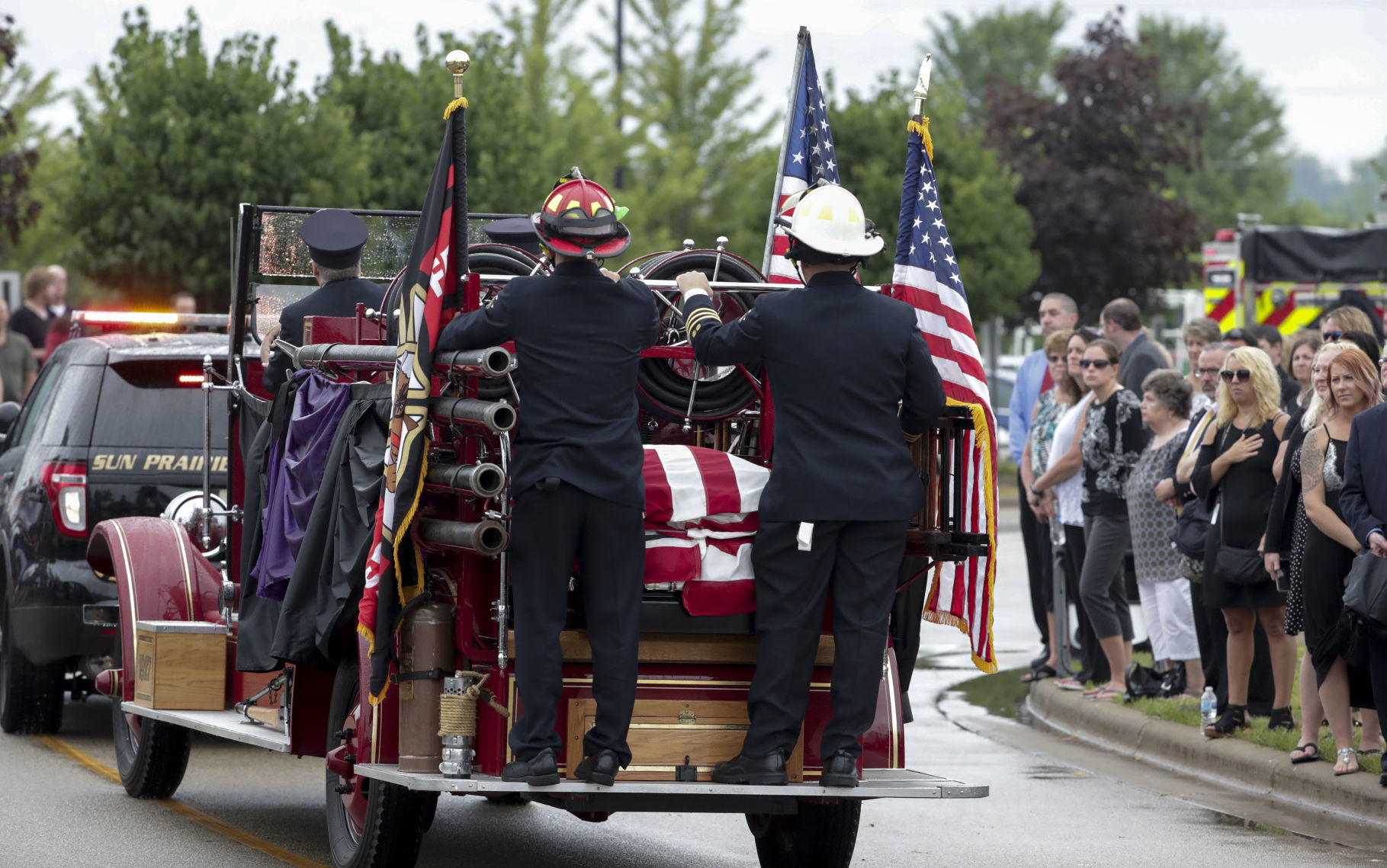 Funeral for fire Capt. Cory Barr